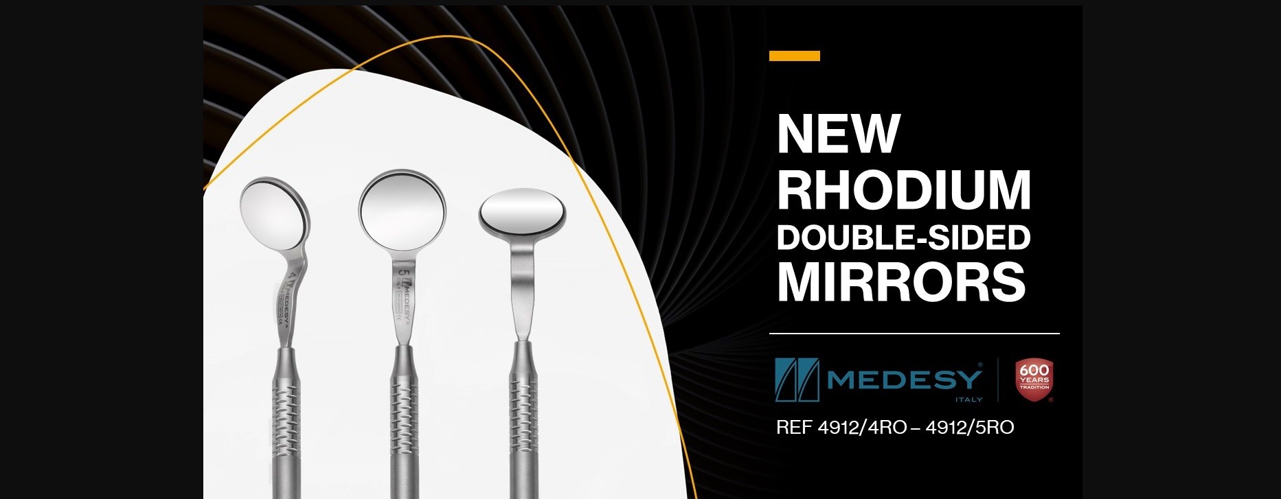 Miroirs Rhodium double face